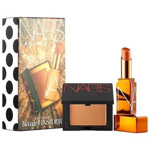 NARS Bronzer and Afterglow Lip Balm in Laguna mini